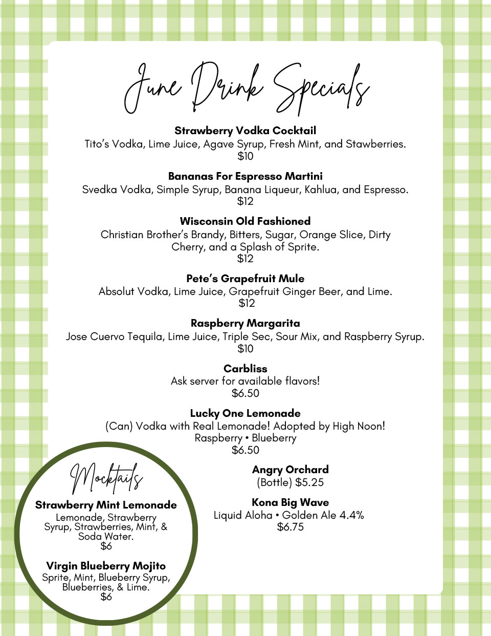 specials